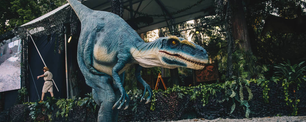 Drive-in 'Jurassic Safari Experience' ganha edição no Mooca Plaza Shopping após passar pelo parque Burle Marx