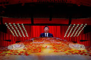Show commemorating the 100th anniversary of the founding of the Communist Party of China, in Beijing