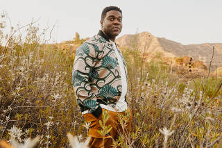The actor Sam Richardson in Los Angeles, June 16, 2021. (Adam Amengual/The New York Times)