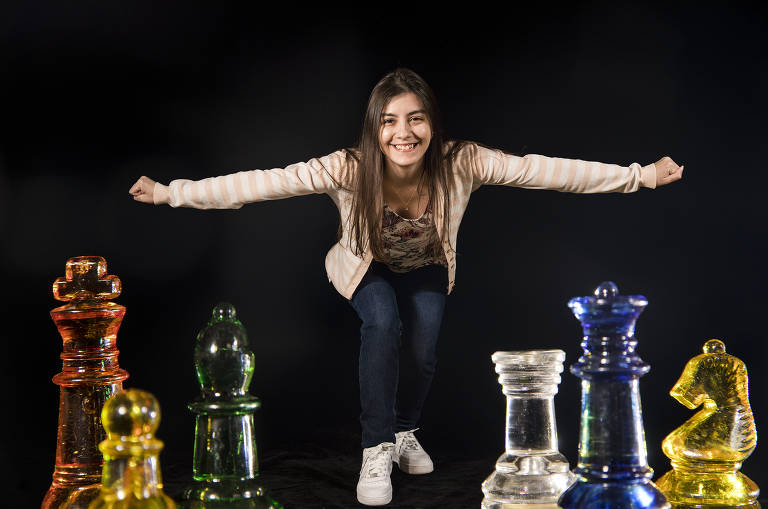 Julia Alboredo, a primeira brasileira na Copa do Mundo de Xadrez