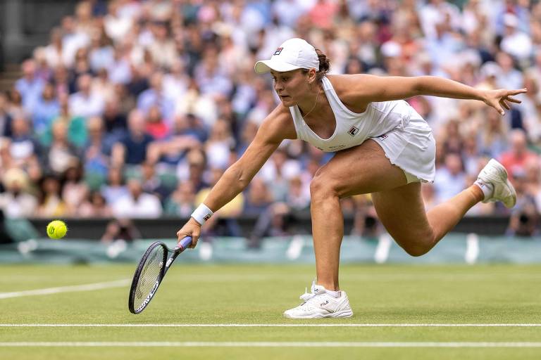 Barty e Pliskova disputam final do torneio feminino de tênis de Wimbledon -  08/07/2021 - Esporte - Folha