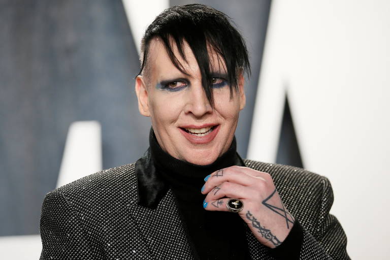 Imagens do cantor Marilyn Manson