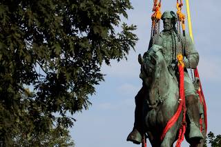 City Of Charlottesville, Virginia Removes Its Confederate Era Statues