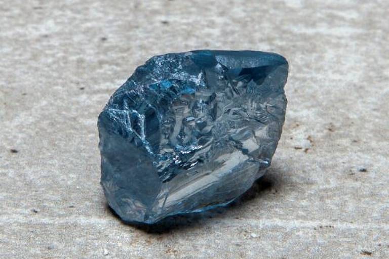 Diamante azul vendido pela Petra Diamonds