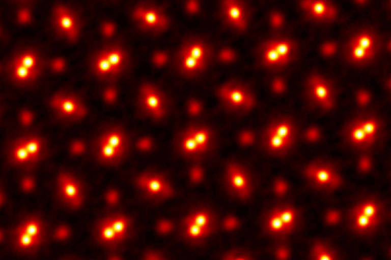 Cientistas tiram melhor foto de átomos até o momento com ajuda de algoritmos