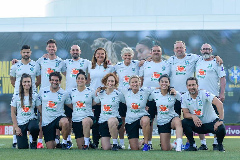 Comissão técnica da seleção brasileira feminina de futebol para os Jogos Olímpicos de Tóquio