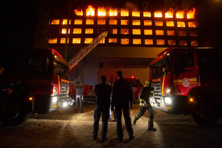 IGP mantém perícias apesar de incêndio em prédio da Segurança