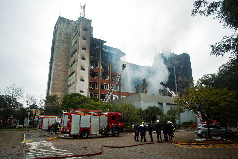 IGP mantém perícias apesar de incêndio em prédio da Segurança