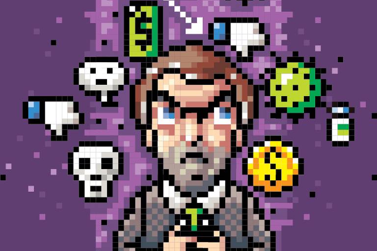 Game Pixel Bolsonaro Ilustrada