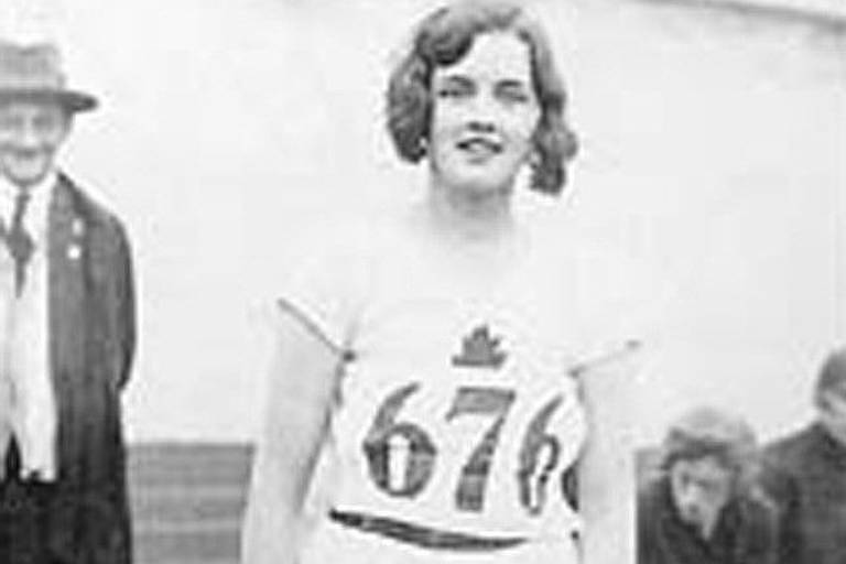 Ethel Catherwood, a "musa" dos jogos de Amsterdã-1928, conquistou a medalha de ouro no salto em altura