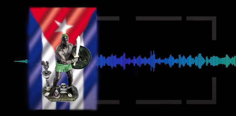 Guerrero Cubano - Sem mostrar o rosto e com voz indignada, ataca os dissidentes do regime e diz que os vídeos críticos ao regime são fake news