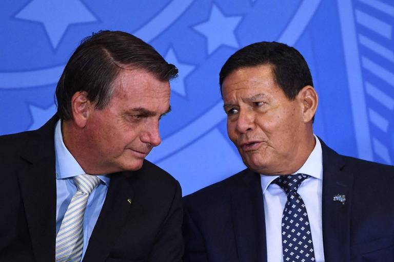 Bolsonaro questiona prisão de Braga Netto, e Mourão fala em 'atropelo das normas'
