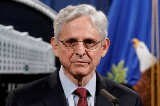 FILE PHOTO: U.S. Attorney General Merrick Garland announces that the Justice Department will file a lawsuit challenging a Georgia election law, in Washington
