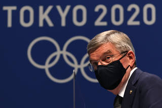 (TOKYO2020)JAPAN-TOKYO-OLYMPICS-MPC-PRESS CONFERENCE