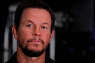 Actor Mark Wahlberg attends the IPO of fitness chain F45 Training Holdings Inc., on the floor  of the NYSE in New York