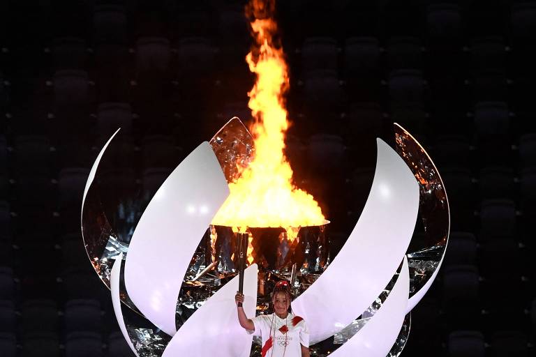 Naomi Osaka: a faísca da tocha olímpica