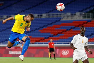 Soccer Football - Men - Group D - Brazil v Ivory Coast