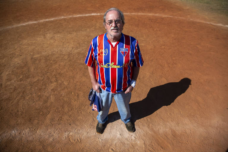 Francisco Ingegnere, 67 anos, presidente do Santa Marina Atlético Clube