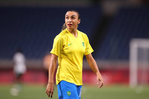 Técnico diz que Marta tem 'grande chance' de estrear nas Olimpíadas como titular contra a Nigéria