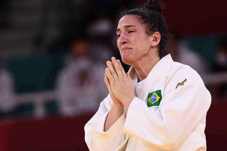 Mayra Aguiar ri, chora e fala de TPM após medalha de bronze nas Olimpíadas