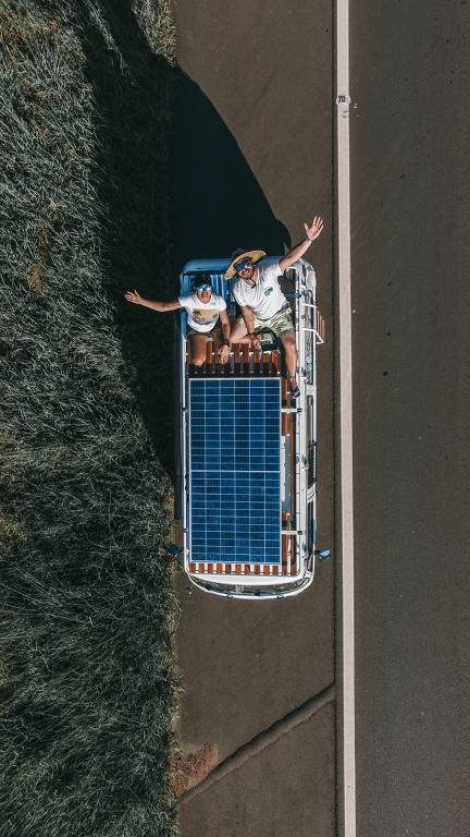 O investimento possibilitou aos dois viajar para lugares menos movimentados, reduzindo riscos de contágio por Covid