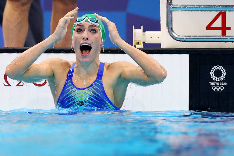 Tatjana Schoenmaker demorou a acreditar que havia vencido os 200 m peito 