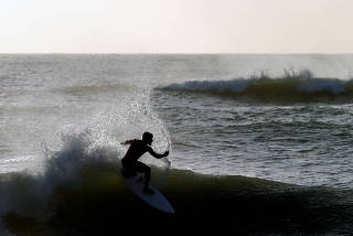 Brazilian surfer Italo Ferreira, gold medalist at Tokyo 2020 Olympics, is back to his hometown Baia Formosa in Brazil