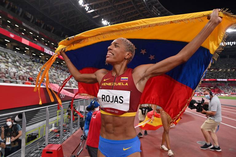 Ouro em Tóquio-2020 no salto triplo pela Venezuela, Yulimar Rojas é criticada nas redes sociais 