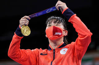(TOKYO2020)JAPAN-TOKYO-OLY-BOXING-WOMEN'S FEATHER-FINAL