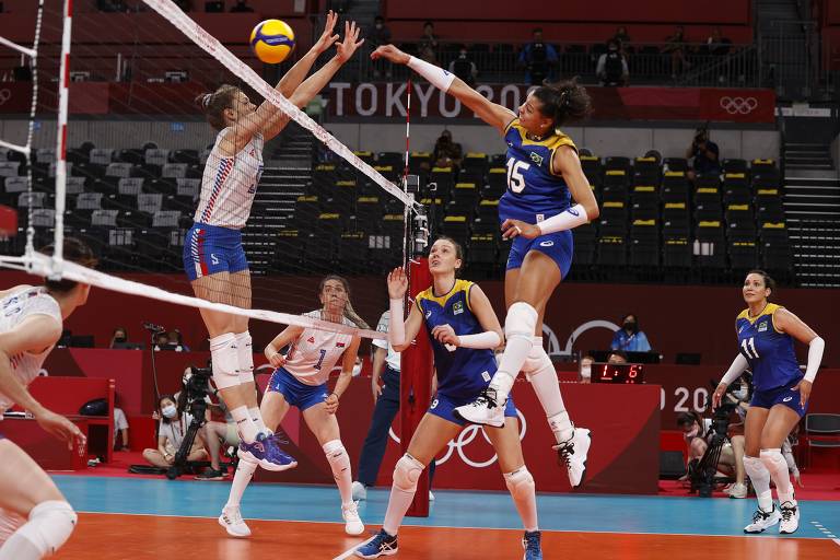 Análise mostra que seleção feminina de vôlei depende da força do