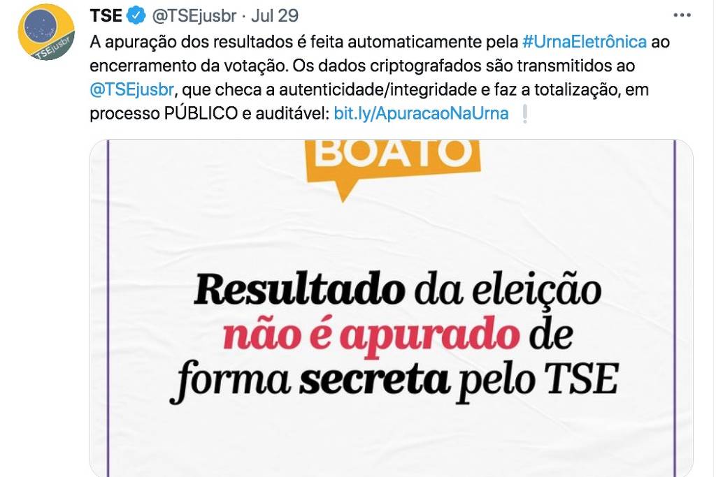 Jogo Limpo, um Programa Para Combater a Desinformação Eleitoral no Brasil  em 2022