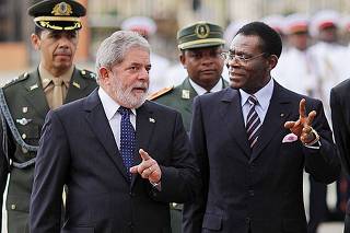 EQUATORIAL GUINEA-BRAZIL-NGUEMA-LULA DA SILVA-