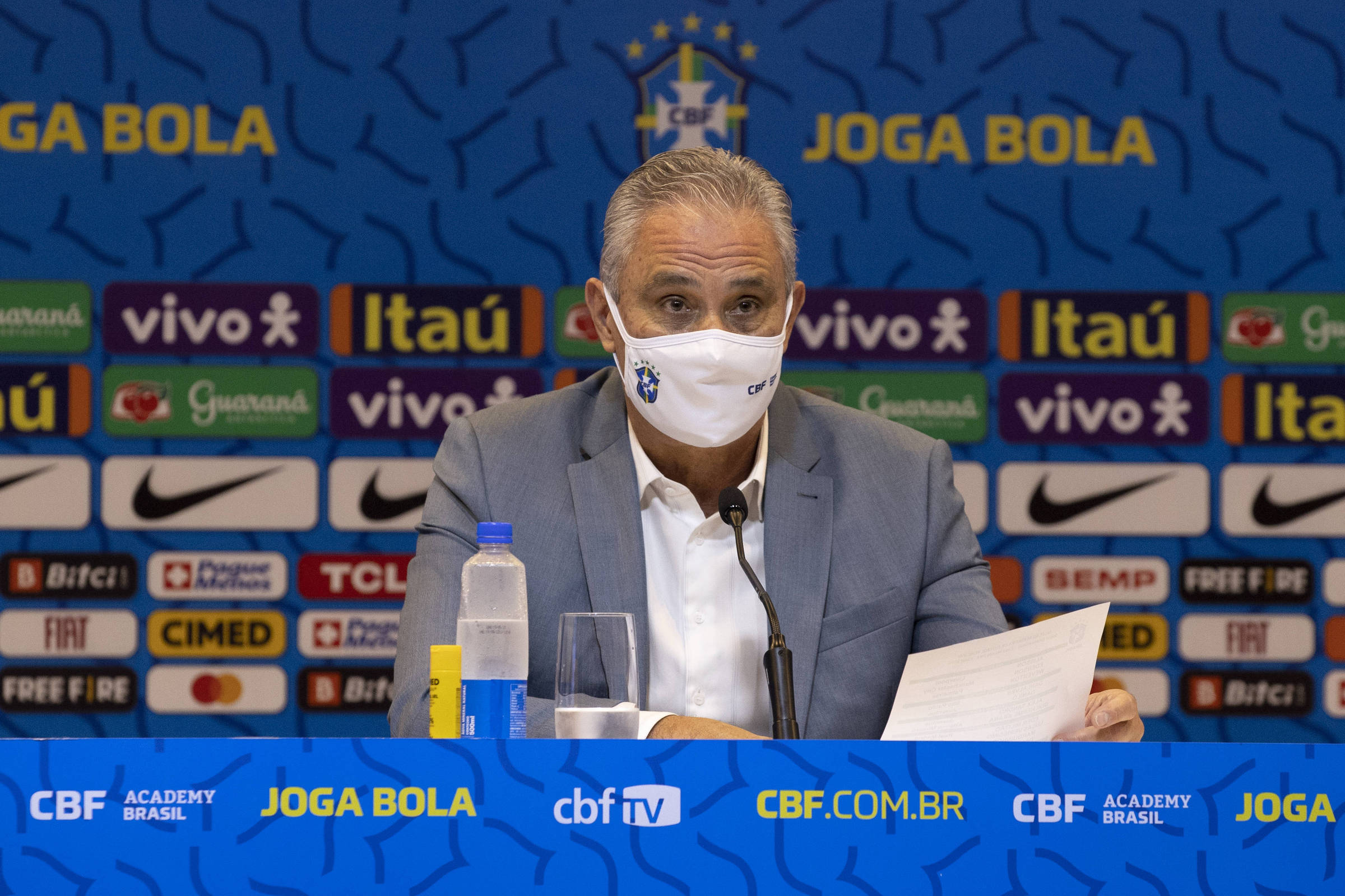 Tite convoca seleção brasileira de futebol para as Eliminatórias; veja a  lista - 13/08/2021 - Esporte - Folha