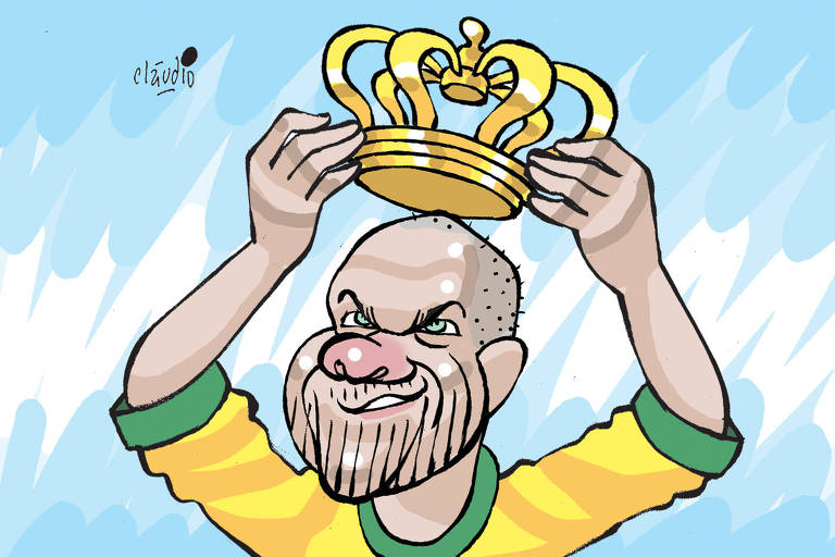 Charge para a coluna do Vitor Guedes