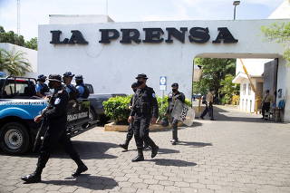 Nicaraguan police raid La Prensa newspaper in Managua