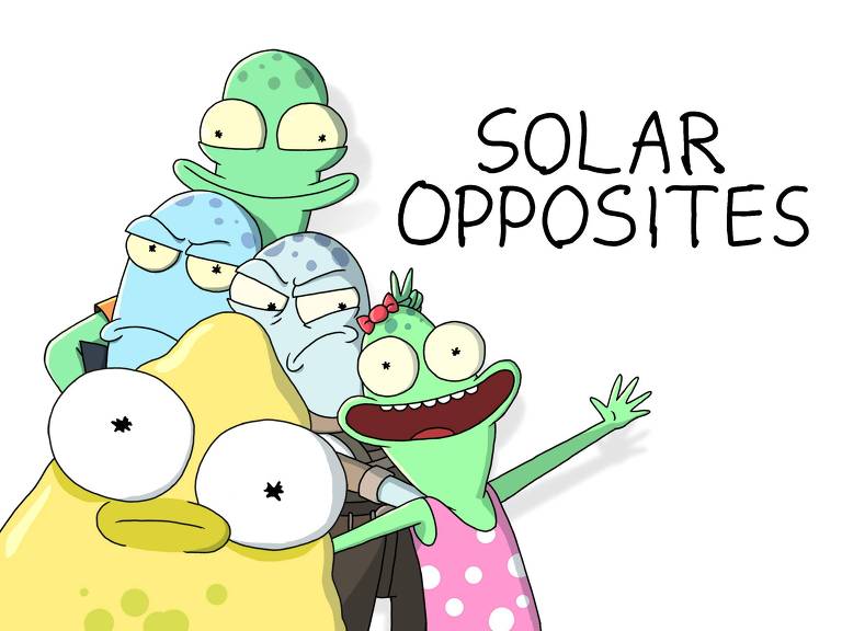 Imagens do sitcom Solar Opposites