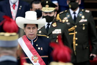 FILE PHOTO: Inauguration Day of President Pedro Castillo in Lima