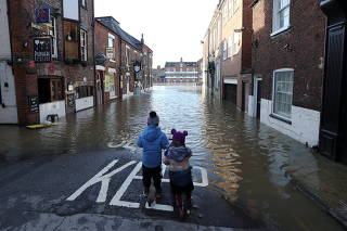 FILE PHOTO: Floods in York