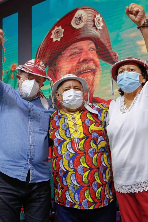 RIO GRANDE DO NORTE, No Rio Grande do Norte, Lula se encontra com a governadora Fátima Bezerra (PT). (Foto: Ricardo Stuckert/Divulgação)