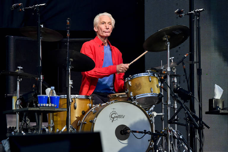 Charlie Watts, baterista dos Rolling Stones