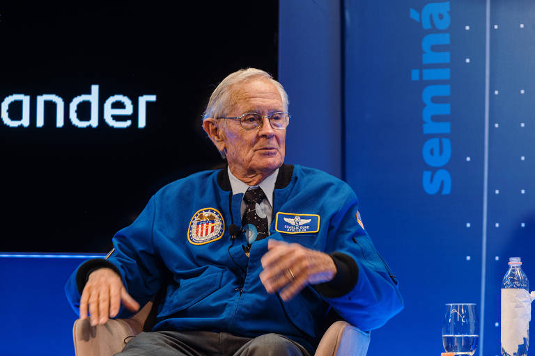 Astronauta Charles Duke abre seminário sobre corrida espacial