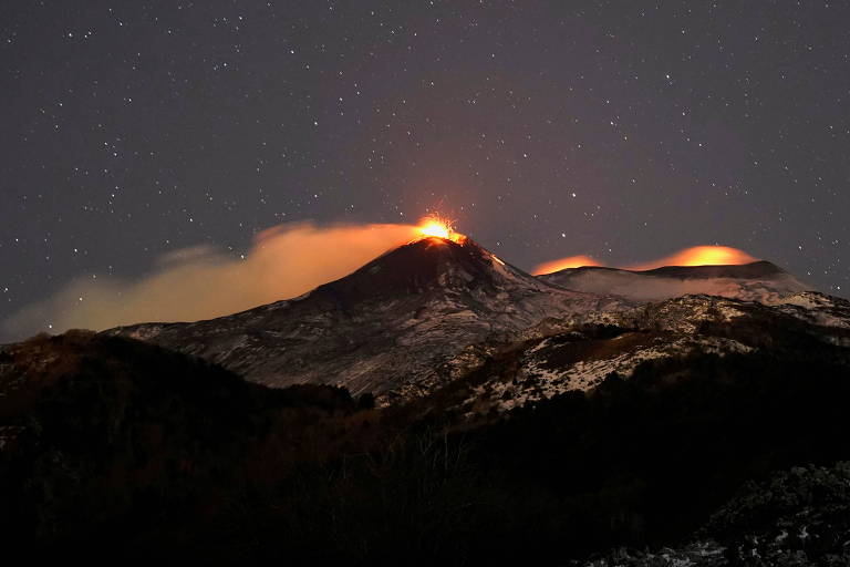 Etna, o maior vulcão da Europa
