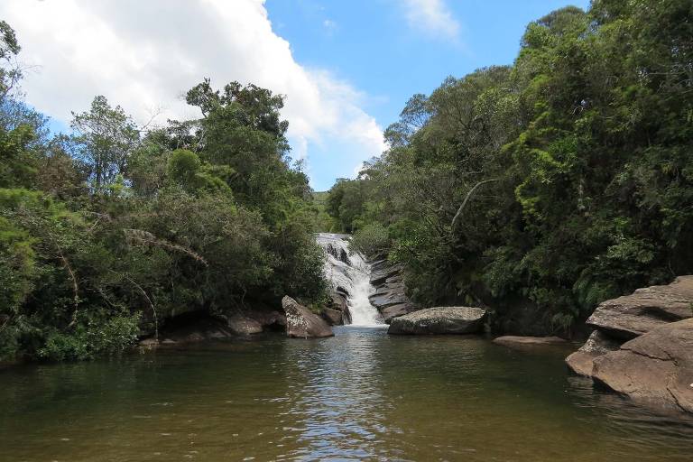 Cachoeiras no sul de Minas são opção para fugir de aglomeração em viagens