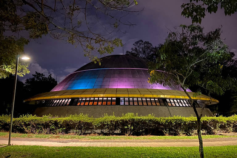 Planetário do Ibirapuera (zona sul da cidade de São Paulo) será reaberto a partir do próximo sábado, dia 4 de setembro