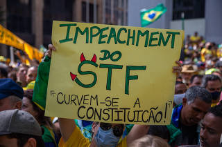 Jair Bolsonaro participa de manifestação na avenida Paulista no 7 de Setembro