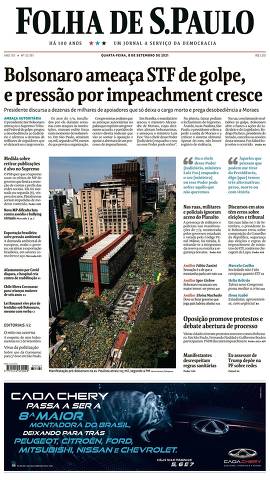 Jornal inglês afirma que Bolsonaro é ameaça para o Brasil e o