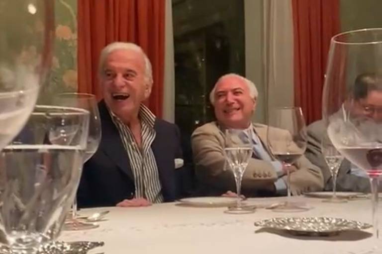 André Marinho também imitou Temer, Ciro, Trump e Doria no jantar em que satirizou Bolsonaro; veja vídeo