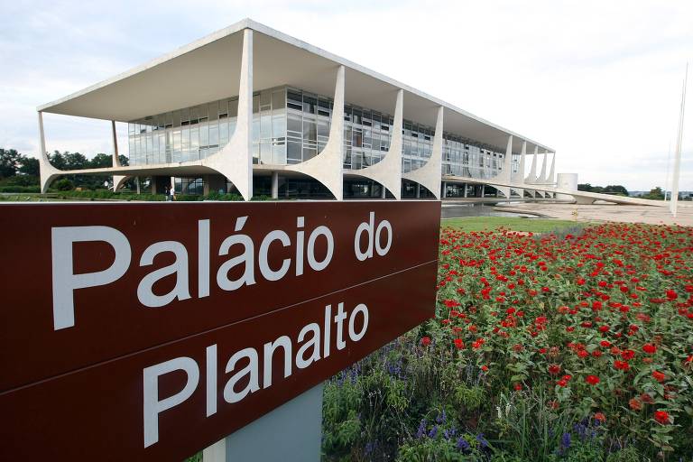 Fachada do Palácio do Planalto, em Brasília (DF)