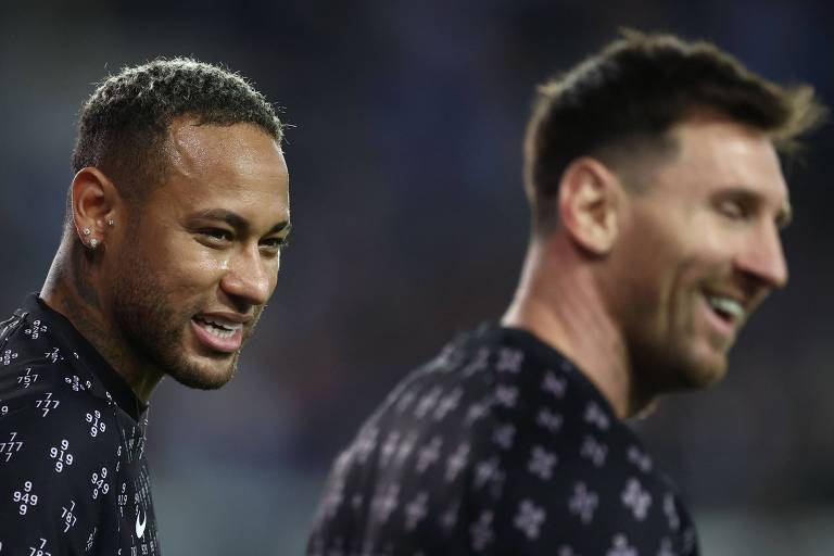 Paris separou e agora voltou a unir os amigos Neymar e Lionel Messi