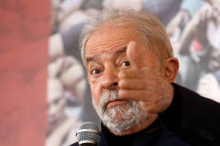 FILE PHOTO: Former Brazilian President Lula da Silva attends book release in Sao Paulo
